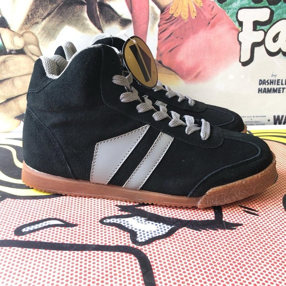 $20 SPECIAL! BNIB Dunnit Phantom high tops in womens 5-10US, black/grey - Picture 2 of 4
